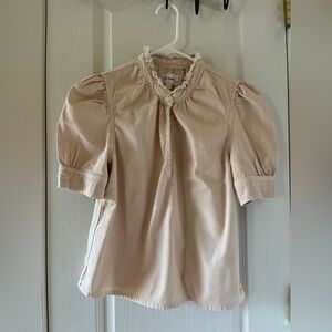 Frame Denim Beige Blouse